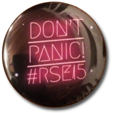 Don' Panic! #RSE15